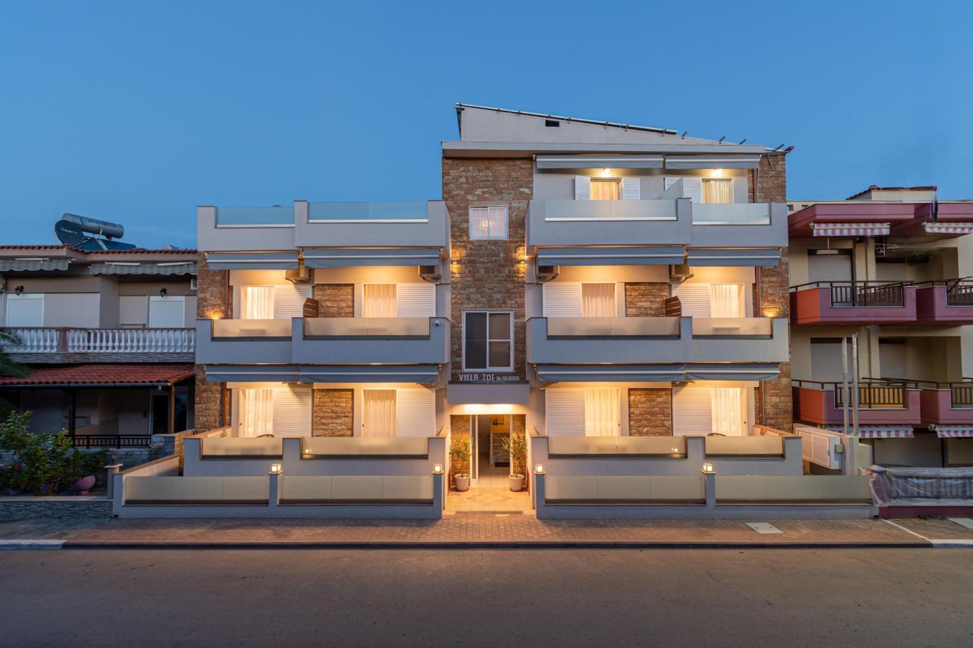 Villa Zoe On The Beach Σάρτη Εξωτερικό φωτογραφία